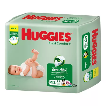 Pañales Huggies Flexi Comfort  M