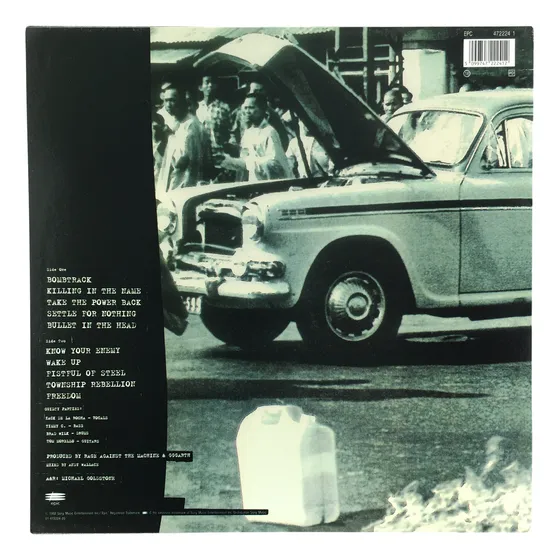 Lp Branco Vinil Rage Against The Machine Original