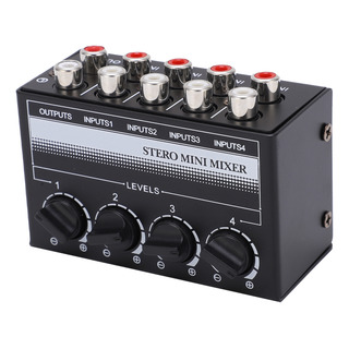 Controlador De Señal Pasiva Estéreo Hub Mini Mixer De 4 Cana Controlador De Señal Pasiva Estéreo Hub Mini Mixer De 4 Cana
