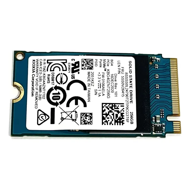 Disco Ssd M.2 Kioxia 256gb Pci-e Nvme 5ss0v26415 2242 Oem