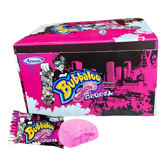 Chicle Bubbaluu Cereza X 47 Und