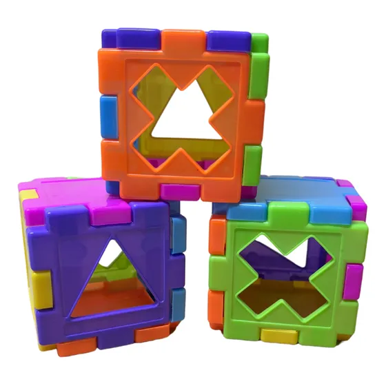 Bloques Educativos - Juego De Encaje Para Niños