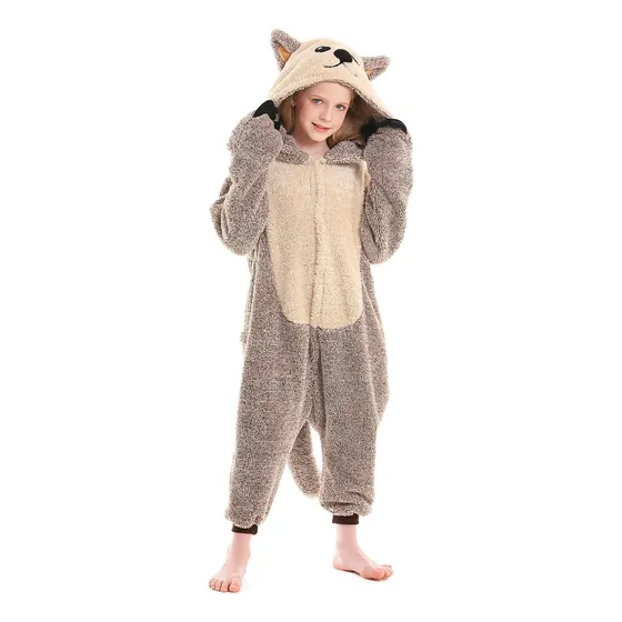 Darkcom Animal Onesie Para Niños, Franela Cosplay Nutria De