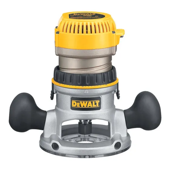 Router Dewalt Dw616 Rebajadora de base fija 750w 1.75 Hp