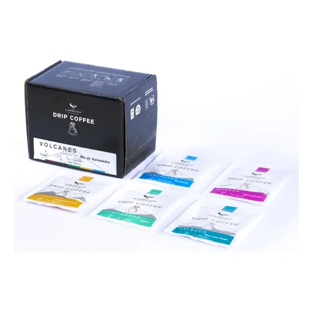 Café Llanquihue Drip Coffee Mix Grano Molido - 20 Unidades