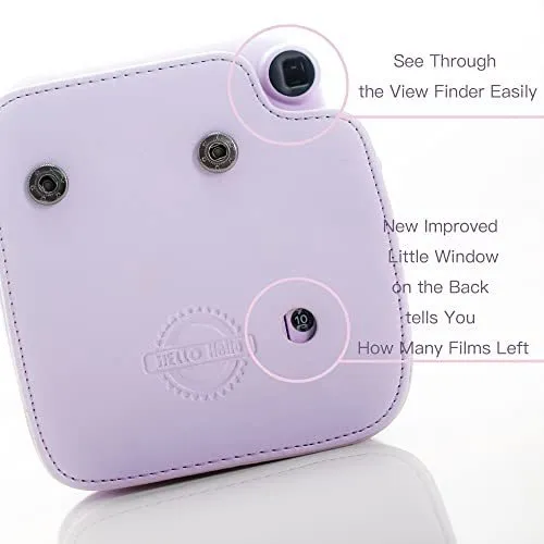 Estuche Protectora Vintage Para Camara Instantanea Mini Km