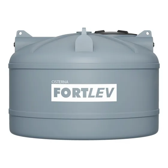 Cisterna De Polietileno Subterrânea 5.000l Cinza Fortlev