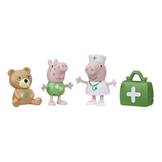 Set Muñeca Peppa Pig Adventures Peppa La Enfermera