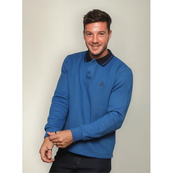 Chomba Manga Larga Hombre Frisa Premium Ghy Polo Club
