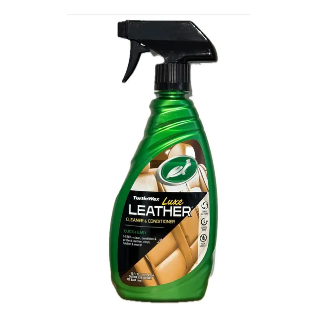 Limpador E Hidratante De Couro Spray Turtle Eua 3x1