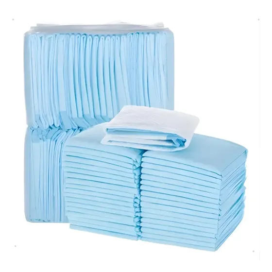 Tapete Higiênico Descartável para Cães 60x55 cm com Gel Super Absorvente e Barreiras Antivazamento – Pack de 50