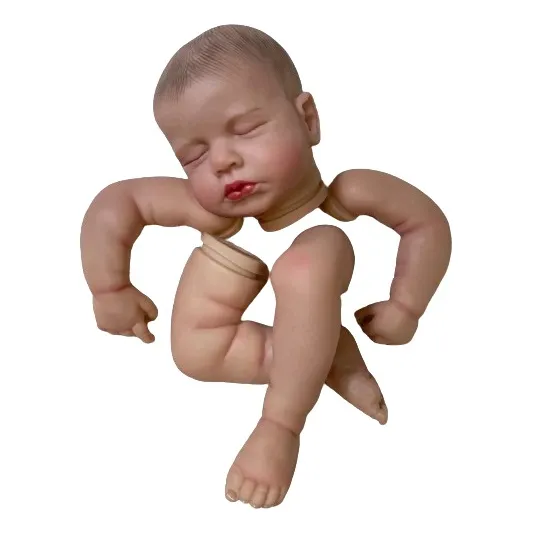 Kit  De Muñeca Reborn Con Piel Pintada