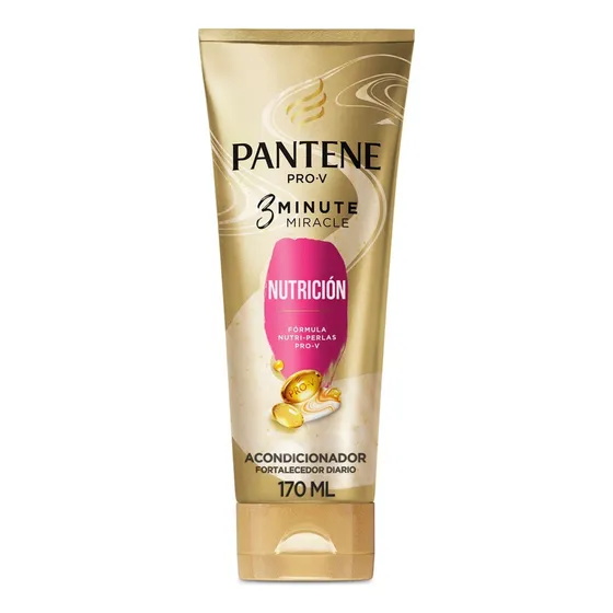 Acondicionador Pro-v Fortalecedor Nutrición Con Perlas 3 Minutos 170ml Pantene