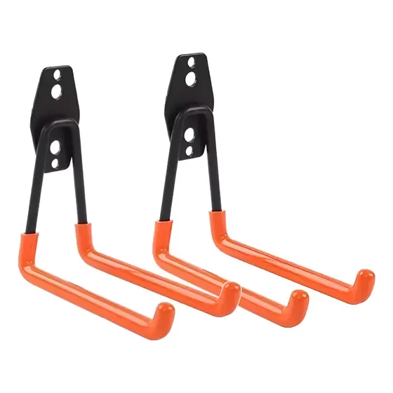 Gancho Perchero Soporte Multifunción Hierro X2 Bici Medium L