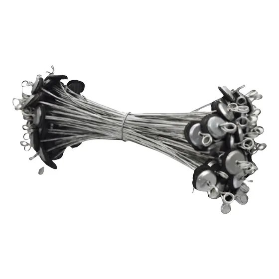 Amarre Para Techo Calibre 17,5 15cm 50pzs