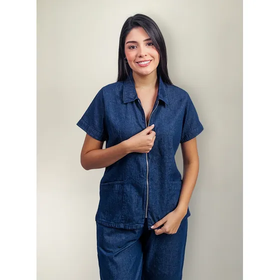 Blusa Cierre Jean