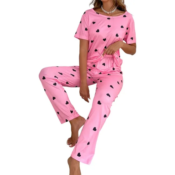 Pijama Para Dama Franela Con Mono Largo