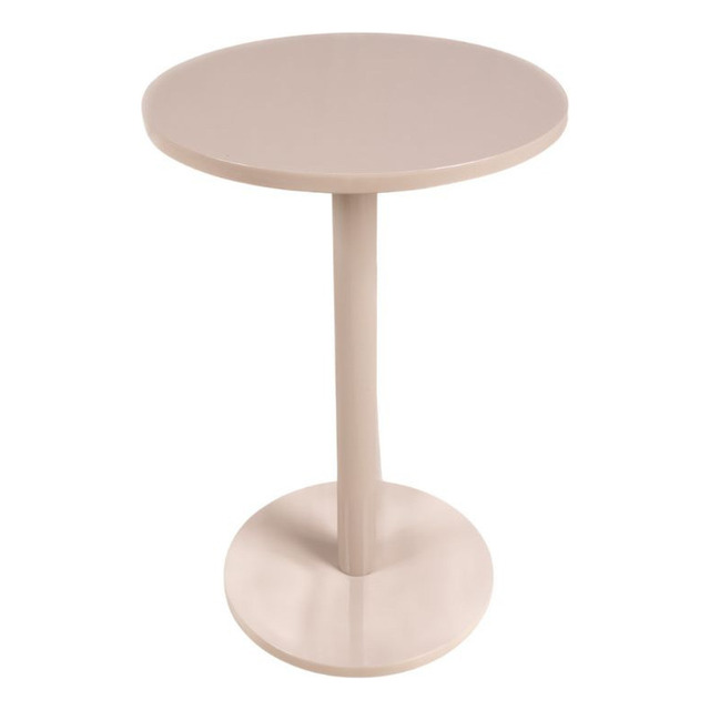 Mesa Lateral Sofa Offwhite Em Mdf Redonda Apoio Quarto Sala Mesa Lateral Sofa Offwhite Em Mdf Redonda Apoio Quarto Sala