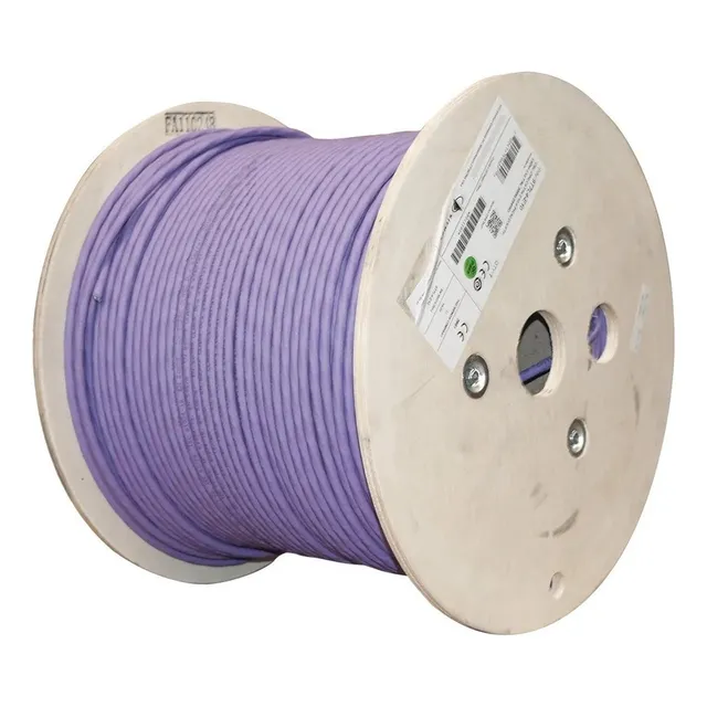 Cable Utp Cat7a S/ftp Lszh 23awg Violeta - Siemon 9t7l4-e10