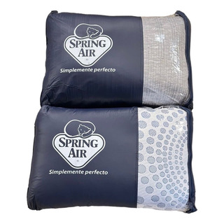 Pack De 2 Almohadas Std Tipo Spring 100% Algodón Confort Pack De 2 Almohadas Std Tipo Spring 100% Algodón Confort