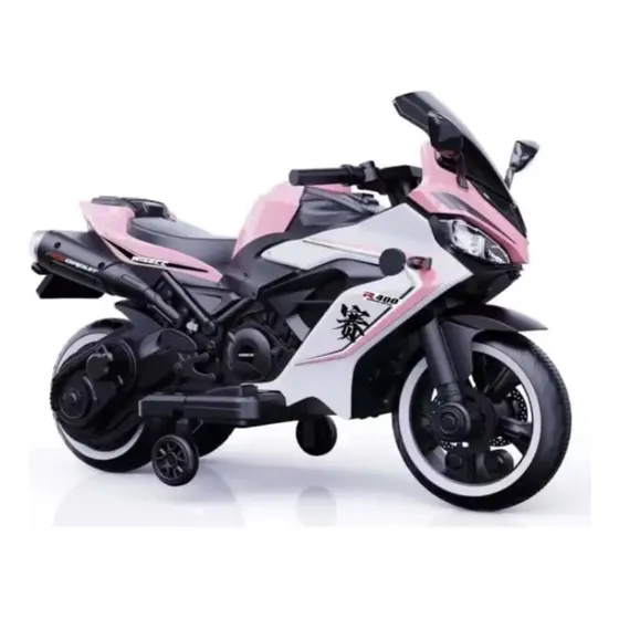 Moto Bateria Montable Electrica Racing Luz  Led 
