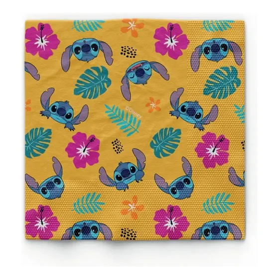 Servilletas De Stitch 10 Unidades