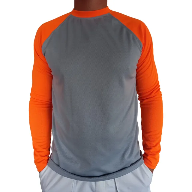 Sudadera Deportiva Playera Caballero Manga Larga Combinada