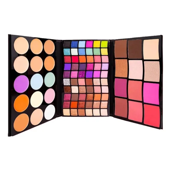 Set De Maquillaje Sombra Corrector Rubor Ojos Professional Set Maquillaje Live Color Fully