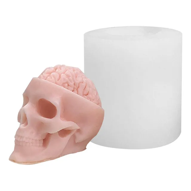 Moldes De Velas De Silicona Cráneo Molde De Vela De Calavera
