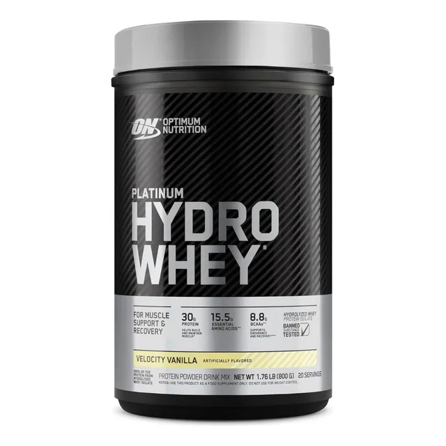 Suero Hidro Platino 30g Vainilla Optimum Nutrition 800 G Vainilla