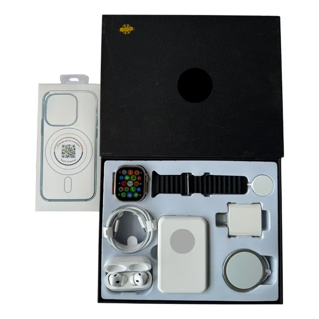 Kit De Accesorios Para iPhone + Smart Watch Ultra 2