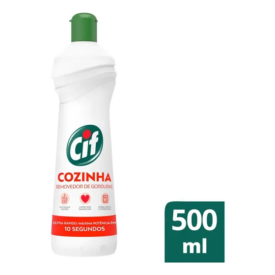 Limpador Desengordurante Cozinha Cif Squeeze 500ml
