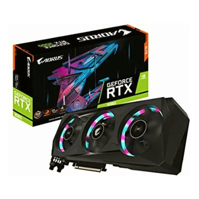 Gigabyte Aorus Geforce Rtx 3060 Elite 12g (rev2.0), 3