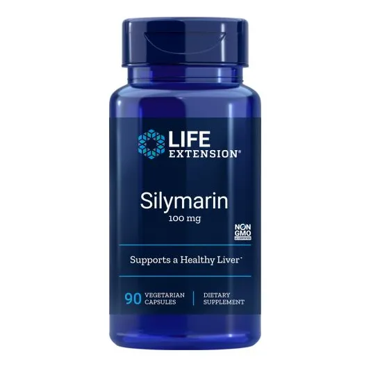 Suplemento Life Extension Silymarin 100 Mg 50 Vcaps