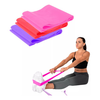 Paquete De 3 Bandas Elásticas Para Yoga, Fitness Y Ejercicio Paquete De 3 Bandas Elásticas Para Yoga, Fitness Y Ejercicio