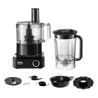 Processador de alimentos Eos 7 em 1 Black 1000w Eps03p