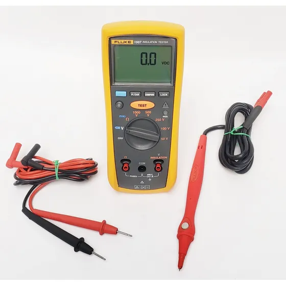 Medidor Digital De Aislamiento Megaohmetro fluke 1507