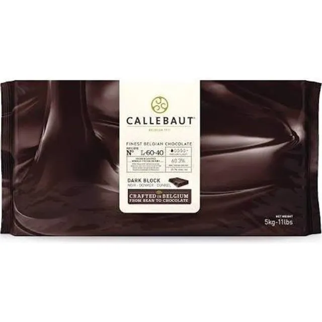 Callebaut L-60-40 Belga Oscuro De Chocolate Para Hornear Blo