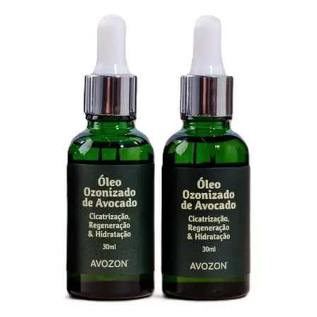Kit 2 Unidades Óleo De Avocado Abacate Ozonizado Avozon Neutra
