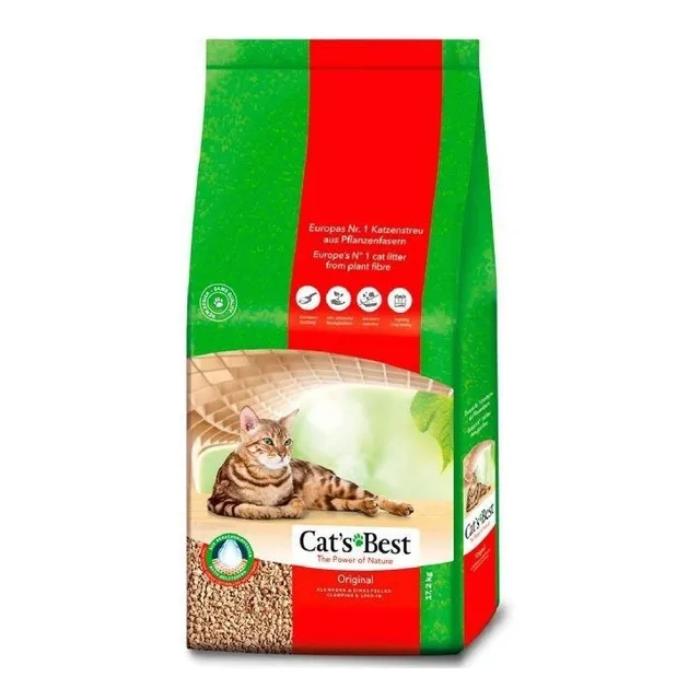 Cats Best Oko Plus Arena Para Gato 100% Compostable 8.6 Kg