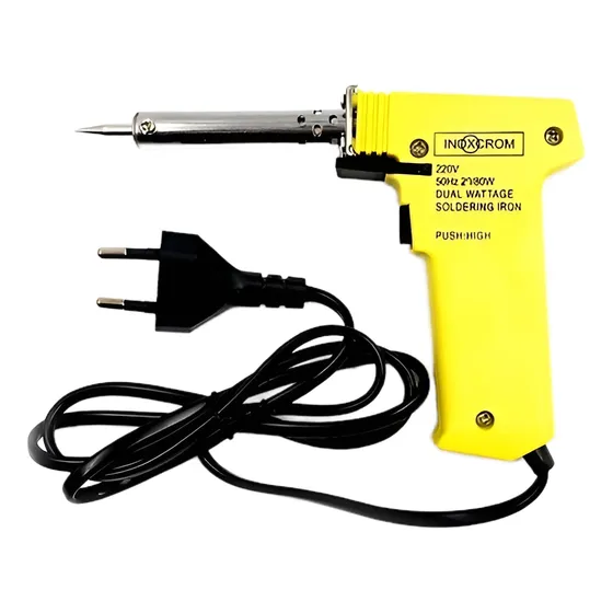Cautín Tipo Pistola Para Soldar 20w/80w Inoxcrom / Sertec