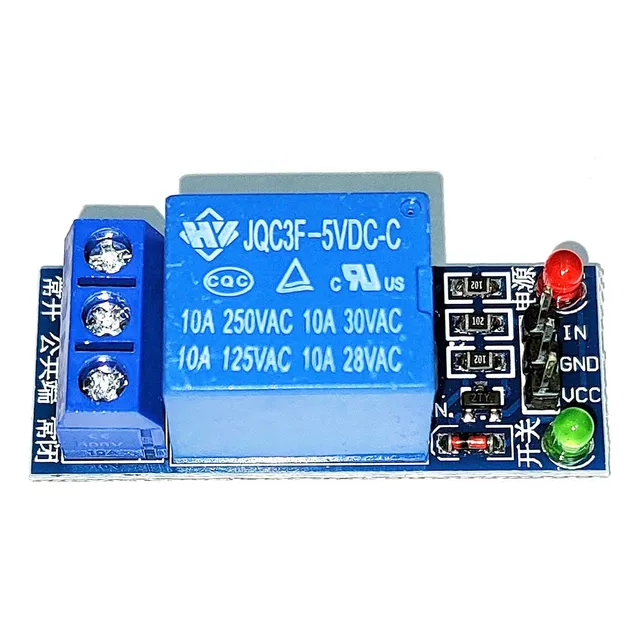 5 X Modulo Rele Relay 1 Canal 5v 10a Arduino Pic