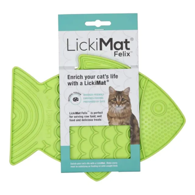 Comedero Lento Para Gatos Lickimat - Félix