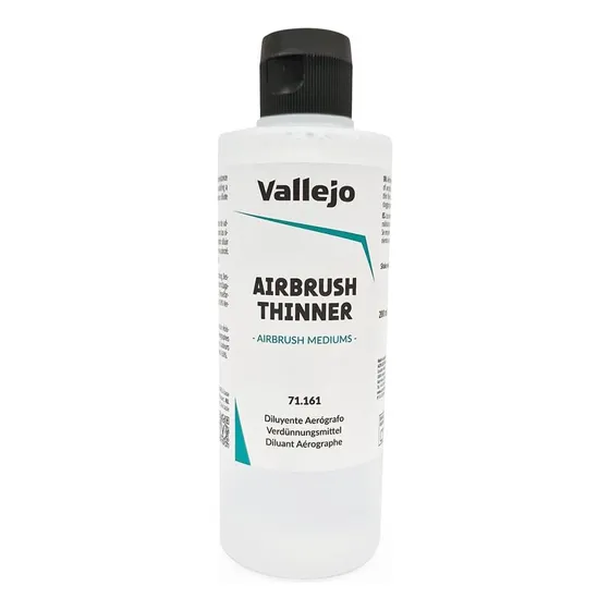 Diluyente De Aerógrafo Vallejo Airbrush Thinner 200ml