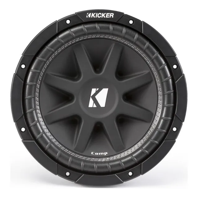 Subwoofer Kicker 43c104 10 Pulgadas 300w Max Bobina Sencilla Color Negro