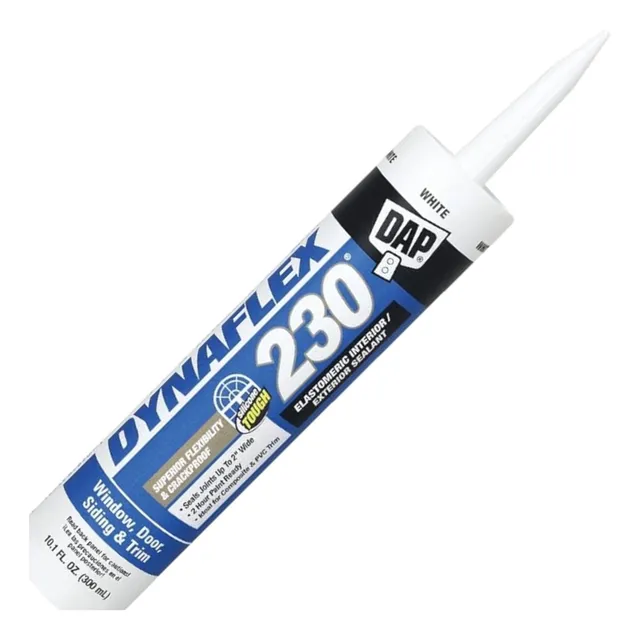 Sellador Elastomérico Premium Dynaflex 230 Blanco 300ml Dap