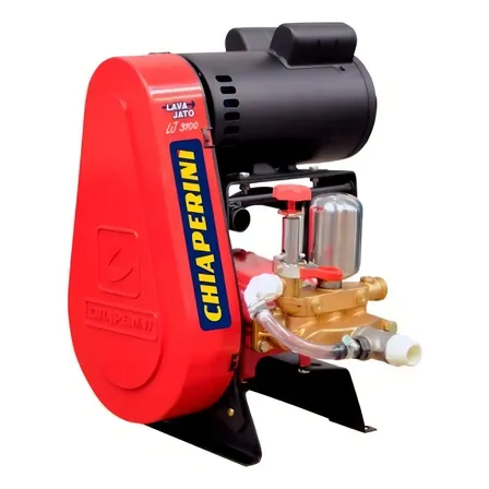 Lavadora Profissional 400lb Mono Fixa Chiaperini Lj3100 Cor Preto/Vermelho