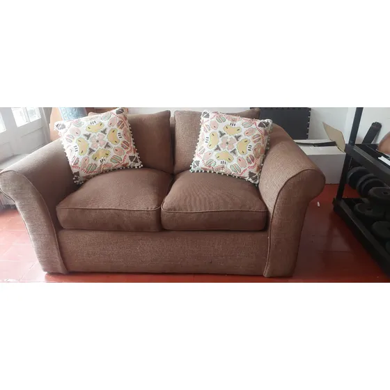 Sofa Cama Plegable, Dos Cuerpos Con Somier.