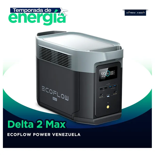Ecoflow Delta 2 Max 2400w / 2048w/h