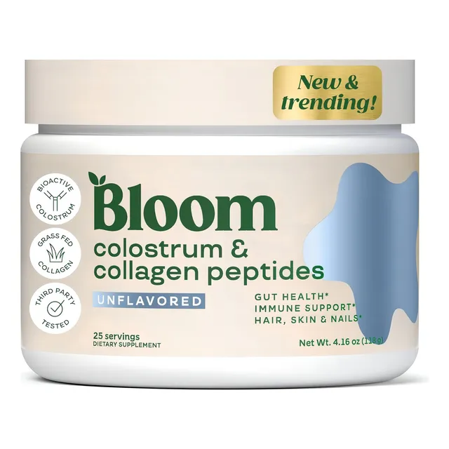 Bloom Nutrition Mezcla De Calostro Bovino Viral En Tiktok Sabor Sin Sabor